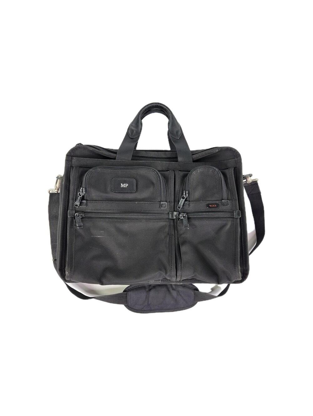 Tumi Alpha 3 Briefcase Laptop Bags Black Ballistic Nylon Bag Messanger Bag